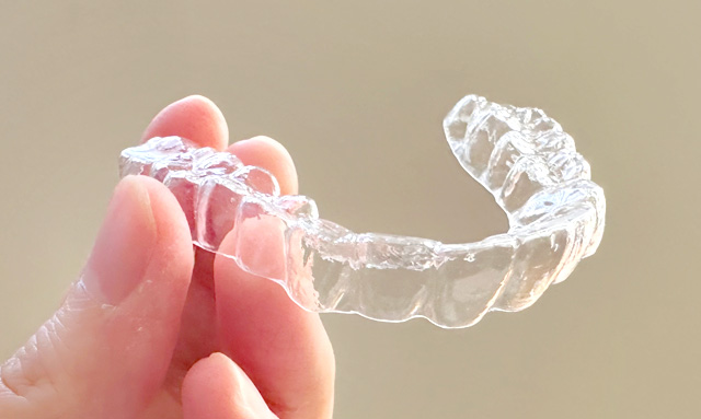 歯ぎしり対策にマウスピースを