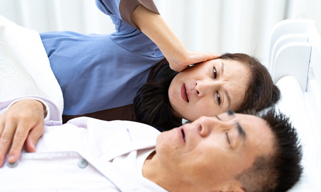 いびき・睡眠時無呼吸症候群でお悩みの方に