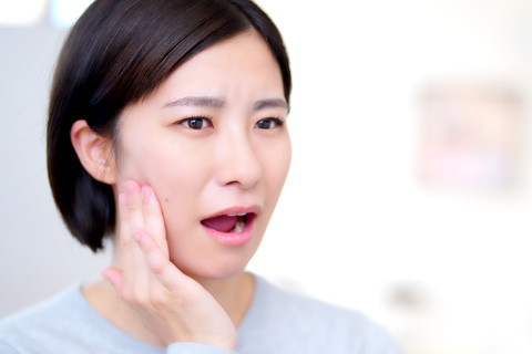 唾液の性質が変わる